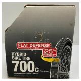 Group OF Misc. Bell, Schwinn Brand Mountain Bike Tires With Flat Defense & Puncture Guard (NIB)1=20" 2= 24" 1=700c