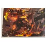 Misc. BLIZZARD Collectibles Pins And More Including Autographed Posters, Hearthstone & More