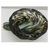 Misc. Collectible Glass Items Including FENTON Blue Bowl & More