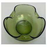 Misc. Collectible Glass Items Including FENTON Blue Bowl & More