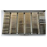 Misc. Vintage Slides In Metal Storage Boxes