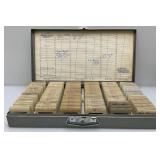 Misc. Vintage Slides In Metal Storage Boxes
