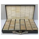Misc. Vintage Slides In Metal Storage Boxes