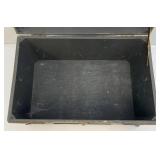 Two Ornate Decorative Trunks (1= 20"L x 12 3/4"h x 13"W) (1= 19 1/2"L x 12" H x 11 3/4" W)