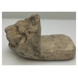 Vintage Marbled Yellow Onyx Carved Lion Statue With Base 11" & More