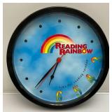 Misc. Toys Including Miniature  8" World Globe , Ladybug Magnifying Stool & Reading Rainbow Clock