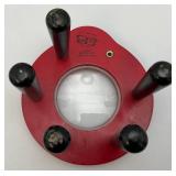 Misc. Toys Including Miniature  8" World Globe , Ladybug Magnifying Stool & Reading Rainbow Clock