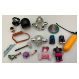Misc. Toys Including 12"Action Figures & More