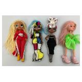 Large Group Of Misc. Dolls & Clothes