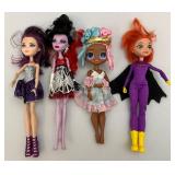 Large Group Of Misc. Dolls & Clothes