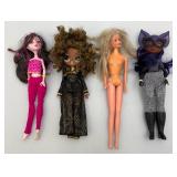 Large Group Of Misc. Dolls & Clothes