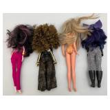 Large Group Of Misc. Dolls & Clothes