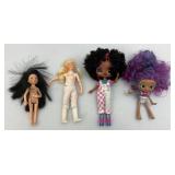 Large Group Of Misc. Dolls & Clothes