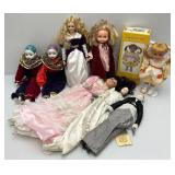 Misc. Vintage Dolls Including Candy Corn Dolls