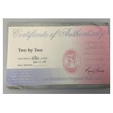 Lee Middleton Artist Studio Collection Two By Two Doll In Original Box