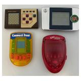 Vintage Handheld Games Including Hangman & More