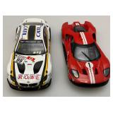 Slot Car Tracks With Cars (Two Different Sizes)