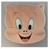 Vintage Collectible PORKY PIG Plate 8"