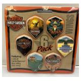 HARLEY DAVIDSON Handbag & Dart Flights (NIB)