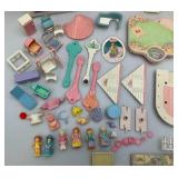 Misc. Disney Doorables, Fisher Price Precious Places  (Both Missing Pieces) & TMNT