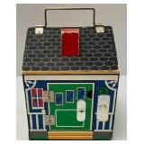 The Magic School Bus Microsope Lab & Melissa & Doug Doorbell House