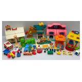 Misc. Vintage Fisher Price Toys Including Lift & Load Depot & More