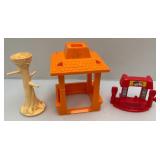 Misc. Vintage Fisher Price Toys Including Lift & Load Depot & More