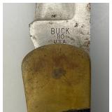 Misc. Pocket Knives Including BUCK 110 In Leather Sheath