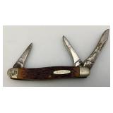 Misc. Pocket Knives Including BUCK 110 In Leather Sheath