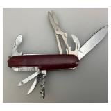 Misc. Pocket Knives Including BUCK 110 In Leather Sheath