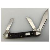 Misc. Pocket Knives Including BUCK 110 In Leather Sheath