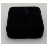 Vintage Limoges France Courting Couple Fine Bone China Pendant With Sterling Marked Holder & Slide In Original Jeweler Box 1 5/8" xc1 1/4"