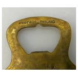 Vintage Set Of Brass Horse Harness Bridle Medallion English Stagg 2 1/2" x 3 1/2"