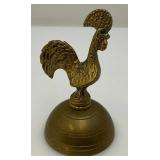 Misc. Vintage Collectibles Including Rooster Brass Bell & More