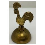 Misc. Vintage Collectibles Including Rooster Brass Bell & More