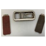 Vintage Rolls Razor Double Sided Sharpener Nickel Plated Made England