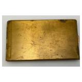 Vintage Rho-Jan US States Cigarette Case (With Monogram) 3" x 5"