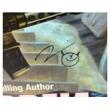 Monster Hunter Bloodlines Larry Correia Autographed Poster 24" x 36" (Edges Beat Up But Can Be Framed)