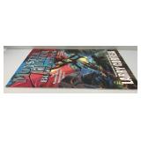 Monster Hunter Bloodlines Larry Correia Autographed Poster 24" x 36" (Edges Beat Up But Can Be Framed)