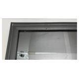 24" x 31" Hinged Display Case With Acrylic Front
