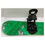 Ride The Crush 155Cm Snowboard With Juli Ski Goggles