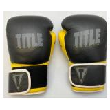 Vensmuste Punching Bag/Wrist Wraps With Title Boxing Gloves