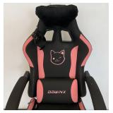 DowinX Pink & Black Gaming Chair