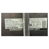 Samsung Surround Sound Speakers Model No. SWA-9500S On Adjustable Stands (1 Missing Power Cord)