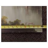 J. Hall Signed Landscape Painting