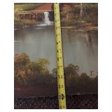 J. Hall Signed Landscape Painting