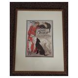 Steinlen Clinique Chron Framed Poster Print Reproduction