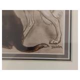 Steinlen Clinique Chron Framed Poster Print Reproduction
