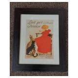 Framed Reproduction Lait Pur de la Vingeanne Poster Print - Steinlen
