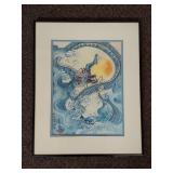 Japanese Dragon Art Limited Edition Framed Print